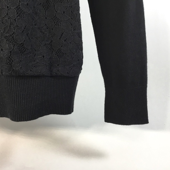 NWOT, Women’s Merona Black Lace Cardigan - Picture 3 of 4